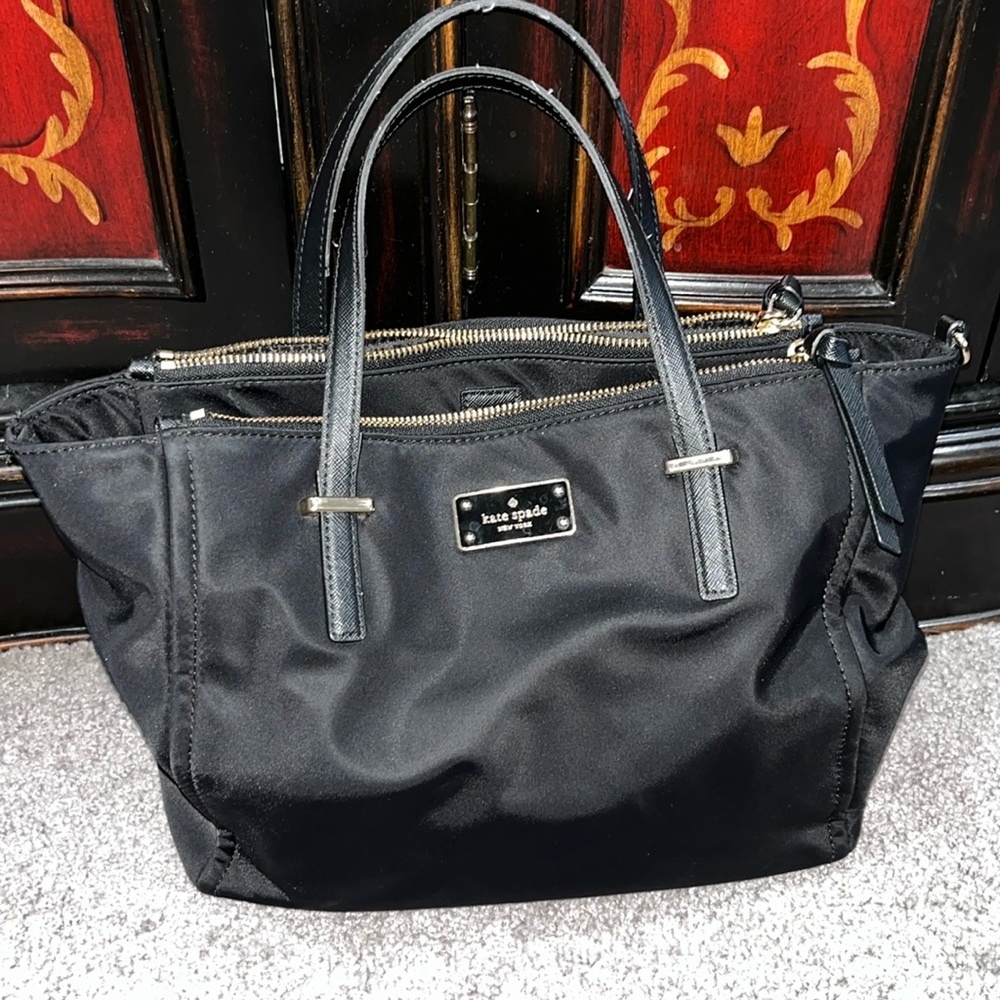 Kate spade Nylon Black Hand Bag Purse